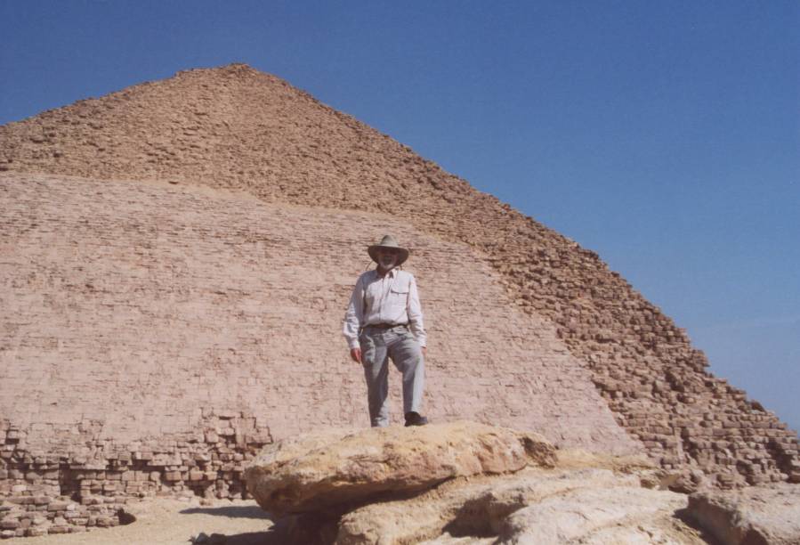 Bent pyramid, Dashur, Egypt