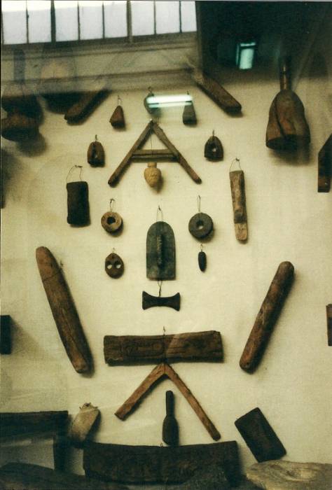 Fig. 1. Mason’s tools, Cairo Museum.