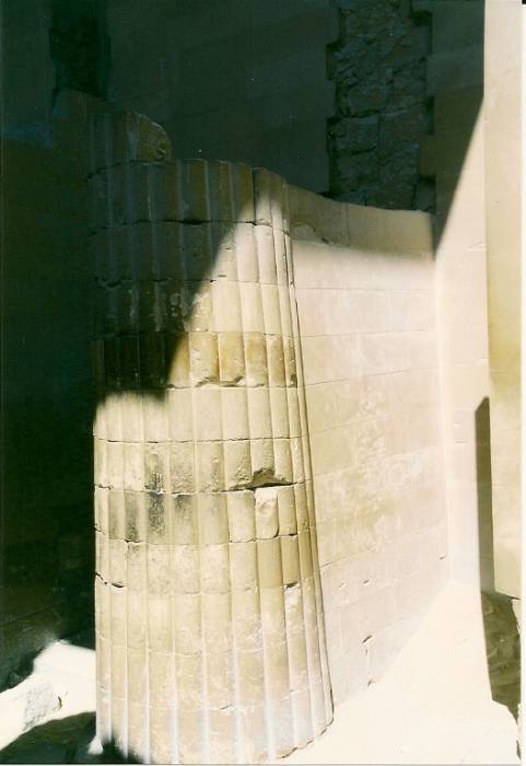 Fig. 4. Ribbed column-pilaster.
