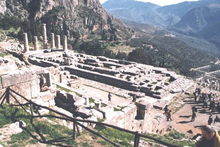Fig. 2. Overview, Temple of Apollo.