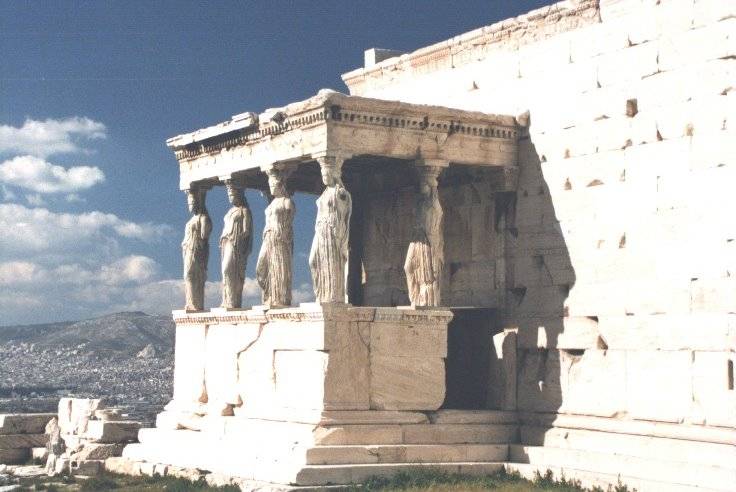 Fig. 13. The porch of the Caryatids.