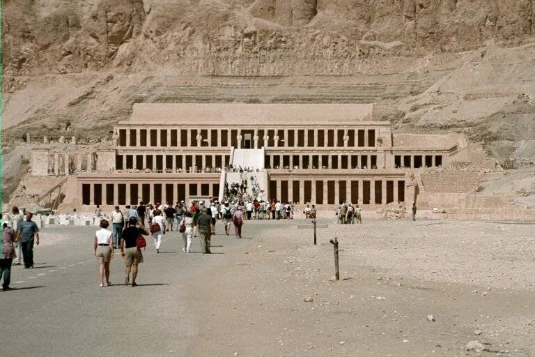 Fig. 1. Temple of Queen Hatshepsut, XVIII Dynasty.