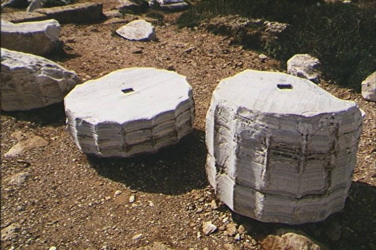 Fig. 4. Temple of Poseidon, column drums.