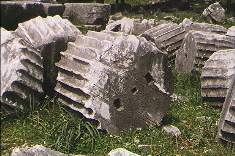 Fig. 4.  Temple of Athena, column drums.