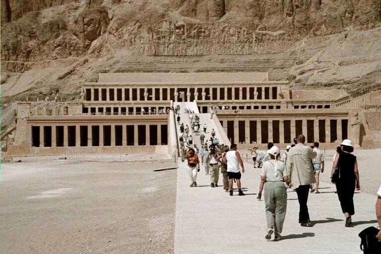 Fig. 2. Temple of Queen Hatshepsut.
