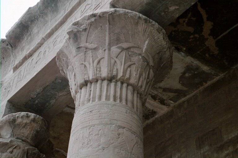 Fig. 6. Column capital detail from peristyle court.
