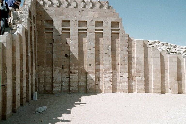 Fig. 2. Zoser’s Mortuary Complex at Saqqara.
