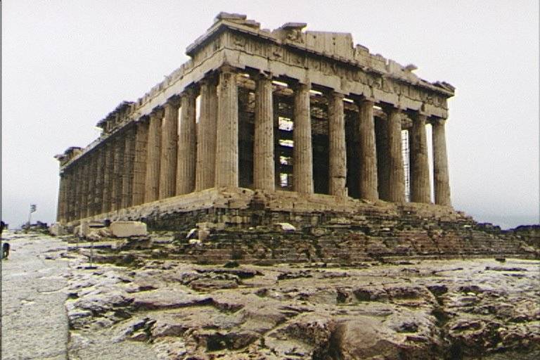 Fig. 3. View of the Parthenon from the northwest.
