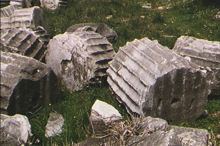 Fig. 6.  Temple of Athena, column drums.